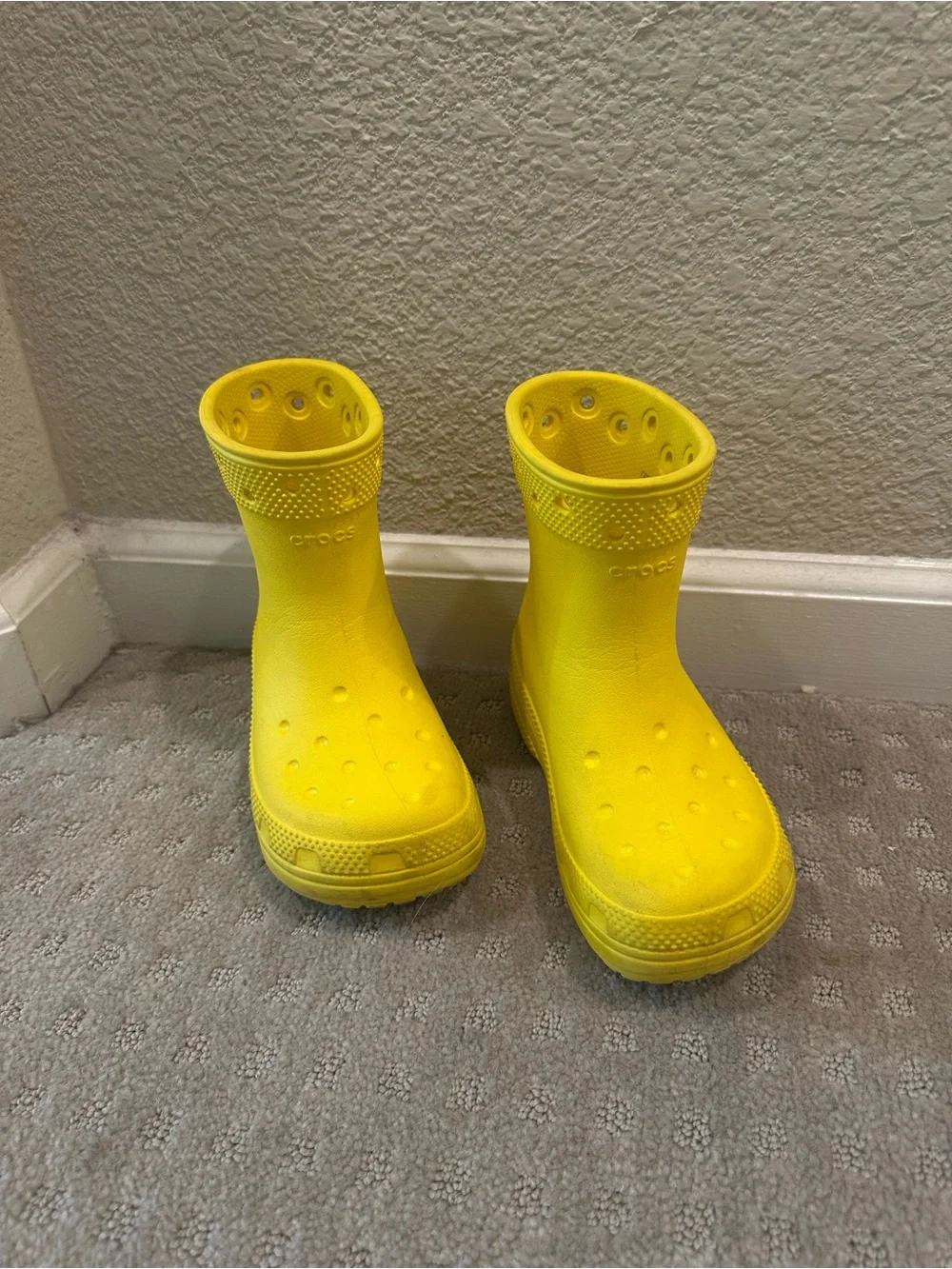 Crocs Kids' Yellow Boots